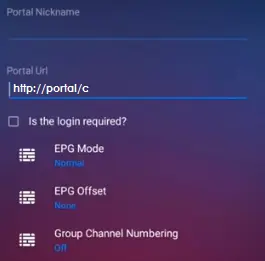 Formuler Setup portal 10